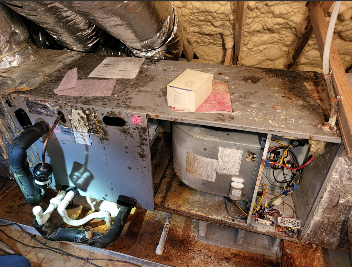 old AC unit